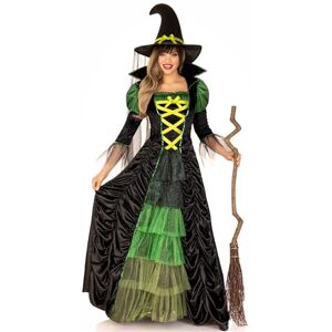 Leg Avenue Storybook Witch Costume (S/M, Black/Green) Leg Avenue Storybook Witch Costume (S/M, Black/Green)
