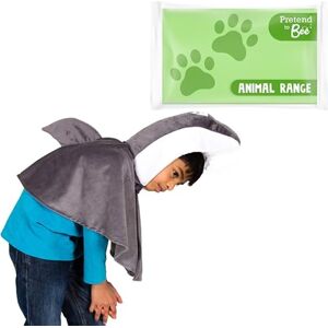 PRETEND TO BEE Shark Cape Dress Up Costume for Kids, 3-7 Years PRETEND TO BEE Shark Cape Dress Up Costume for Kids, 3-7 Years