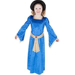 PRETEND TO BEE Tudor Queen/Princess Dress Up Costume for Kids, 2 Piece Set, 9-11 Years PRETEND TO BEE Tudor Queen/Princess Dress Up Costume for Kids, 2 Piece Set, 9-11 Years