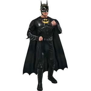 Rubies Men's DC Comics Flash The Movie Batman (Keaton) Deluxe Costume, As Shown, X-Large Rubies Men's DC Comics Flash The Movie Batman (Keaton) Deluxe Costume, As Shown, X-Large