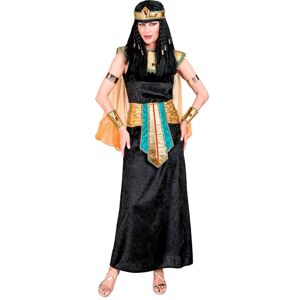 W WIDMANN MILANO Party Fashion Egyptian Queen Costume for Women, Ancient Eras, History, Carnival, Theme Parties, Size XL, Black W WIDMANN MILANO Party Fashion Egyptian Queen Costume for Women, Ancient Eras, History, Carnival, Theme Parties, Size XL, Black