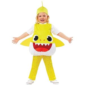 amscan 9913323 Officially Licensed Yellow Baby Shark Kids Fancy Dress Costume Age: 3-4 Years amscan 9913323 Officially Licensed Yellow Baby Shark Kids Fancy Dress Costume Age: 3-4 Years