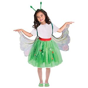 amscan 9902977 Kids Officially Licensed the Very Hungry Caterpillar Tutu & Wings World Book Day Fancy Dress Costume Age: 3-8 Yrs amscan 9902977 Kids Officially Licensed the Very Hungry Caterpillar Tutu & Wings World Book Day Fancy Dress Costume Age: 3-8 Yrs