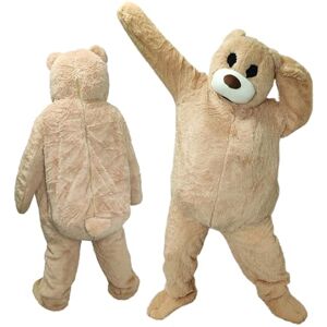 Zhiweikm Giant Plush Teddy Bear Mascot Costume Dancing Bear Fancy Dress Stage Wear Costumes Animal Character Cosplay Adult Size for Men & Women Zhiweikm Giant Plush Teddy Bear Mascot Costume Dancing Bear Fancy Dress Stage Wear Costumes Animal Character Cosplay Adult Size for Men & Women
