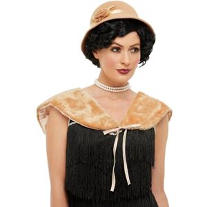 Smiffys 20s Instant Kit with Hat & Faux Fur Stole, 1920's Razzle Fancy Dress, 1920s Dress Up Accessories Halloween Smiffys 20s Instant Kit with Hat & Faux Fur Stole, 1920's Razzle Fancy Dress, 1920s Dress Up Accessories Halloween
