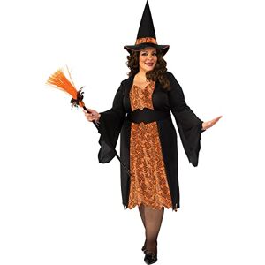 Rubies Forum Witch Ladies Costume, Adult Fancy Dress, Size Medium UK 14-16 Halloween Halloween Rubies Forum Witch Ladies Costume, Adult Fancy Dress, Size Medium UK 14-16 Halloween Halloween