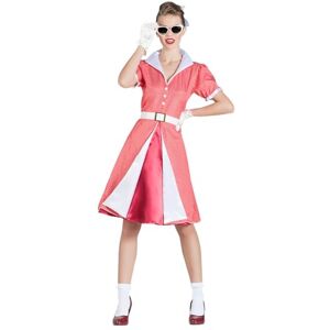 Boland 84075 Rock 'n Roll Adult 50s Barbara Costume, Multicoloured, S Boland 84075 Rock 'n Roll Adult 50s Barbara Costume, Multicoloured, S
