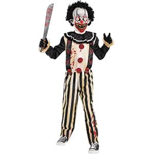 amscan Child Slasher Clown Costume Age AGE 12 14 YEARS amscan Child Slasher Clown Costume Age AGE 12 14 YEARS