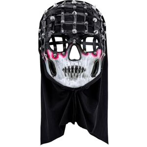 W WIDMANN MILANO Party Fashion Scary Mask with Hood Adult Demon Costume Accessory Halloween W WIDMANN MILANO Party Fashion Scary Mask with Hood Adult Demon Costume Accessory Halloween