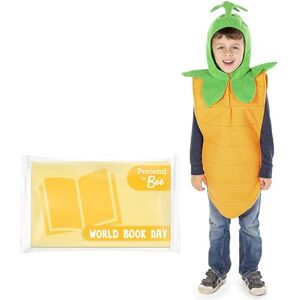 PRETEND TO BEE Carrot Tabard Dress Up Costume for Kids, Unisex, 3-7 Years PRETEND TO BEE Carrot Tabard Dress Up Costume for Kids, Unisex, 3-7 Years
