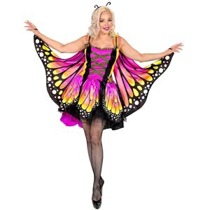 W WIDMANN MILANO Party Fashion 07679 Farfalla Butterfly Costume, Yellow-Pink, XS W WIDMANN MILANO Party Fashion 07679 Farfalla Butterfly Costume, Yellow-Pink, XS