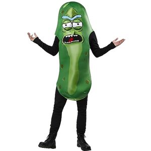 Rubies Official Rick and Morty Pickle Rick Costume, Adult Fancy Dress, One Size Halloween Halloween Rubies Official Rick and Morty Pickle Rick Costume, Adult Fancy Dress, One Size Halloween Halloween