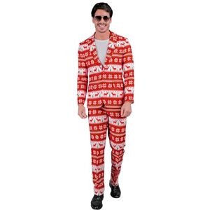 W WIDMANN MILANO Party Fashion WIDMANN Merry Christmas Costume Men's Jacket and Trousers Christmas Outfit Christmas Suit W WIDMANN MILANO Party Fashion WIDMANN Merry Christmas Costume Men's Jacket and Trousers Christmas Outfit Christmas Suit