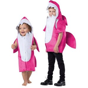 Dress Up America Baby Shark – Pink Shark Costume for Kids Great Halloween Costume For Children (4-6 Years (Waist: 71-76, Height: 99-114 cm)) Dress Up America Baby Shark – Pink Shark Costume for Kids Great Halloween Costume For Children (4-6 Years (Waist: 71-76, Height: 99-114 cm))