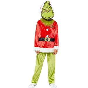 amscan 9918316 Unisex Kids Official The Grinch Classic Christmas Fancy Dress Costume Age: 8-10 Yrs amscan 9918316 Unisex Kids Official The Grinch Classic Christmas Fancy Dress Costume Age: 8-10 Yrs