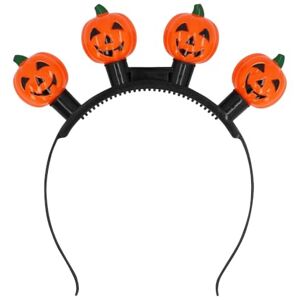 Boland 72328 LED Diadem Pumpkin with Battery, Headband for Costumes, Halloween and Carnival, Skull Boland 72328 LED Diadem Pumpkin with Battery, Headband for Costumes, Halloween and Carnival, Skull