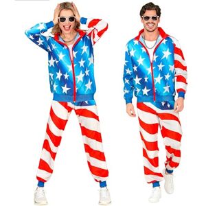 W WIDMANN MILANO Party Fashion Widmann 45030 Costume Tuta Anna 80 XXL Bandiera U.S.A. #4503 W WIDMANN MILANO Party Fashion Widmann 45030 Costume Tuta Anna 80 XXL Bandiera U.S.A. #4503