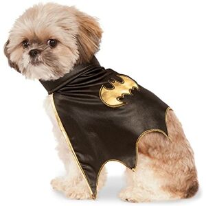 Rubies Rubie's unisex adult DC Comics Batgirl Pet Cape Party Supplies, Black, S Neck 12 Girth 17 Back 11 US Rubies Rubie's unisex adult DC Comics Batgirl Pet Cape Party Supplies, Black, S Neck 12 Girth 17 Back 11 US
