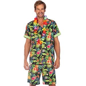 amscan 9908727 Adult Mens Hawaiianan Black Costume Set (Plus Size) amscan 9908727 Adult Mens Hawaiianan Black Costume Set (Plus Size)