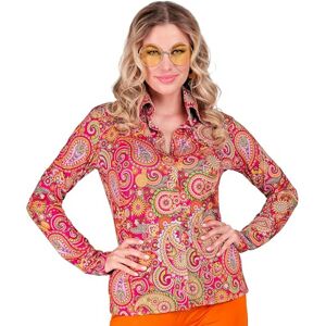 W WIDMANN MILANO Party Fashion Widmann 10421 60s blouse, Multicoloured, S-M W WIDMANN MILANO Party Fashion Widmann 10421 60s blouse, Multicoloured, S-M