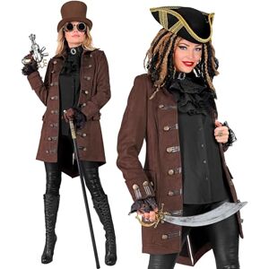 W WIDMANN MILANO Party Fashion Historical Coat for Multiple Characters Pirate Steampunk Fancy Dress Costumes W WIDMANN MILANO Party Fashion Historical Coat for Multiple Characters Pirate Steampunk Fancy Dress Costumes