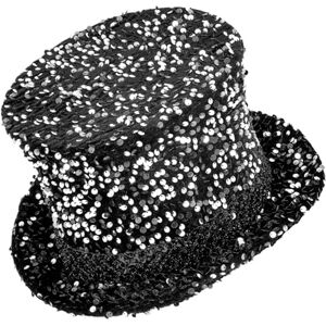 W WIDMANN MILANO Party Fashion Top Hat for Adults, Costume Accessory Hat for Carnival and Show Performance W WIDMANN MILANO Party Fashion Top Hat for Adults, Costume Accessory Hat for Carnival and Show Performance