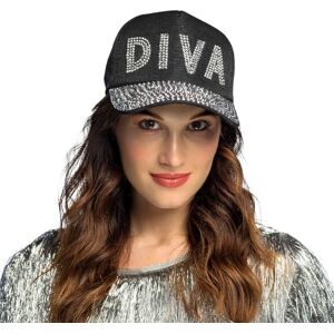 Boland 01465 Diva Hat, Baseball Cap for Adults, Cap, Baseball Cap for Festival, Carnival and Theme Party, Party Outfits Boland 01465 Diva Hat, Baseball Cap for Adults, Cap, Baseball Cap for Festival, Carnival and Theme Party, Party Outfits