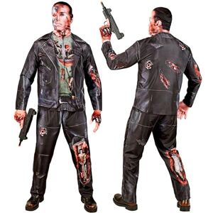 W WIDMANN MILANO Party Fashion 46581 Cyborg Fast Costume Set, Black, S W WIDMANN MILANO Party Fashion 46581 Cyborg Fast Costume Set, Black, S