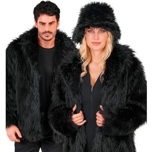 W WIDMANN MILANO Party Fashion kunstpelzjacke Unisex Faux Fur Jacket, Black, XXL W WIDMANN MILANO Party Fashion kunstpelzjacke Unisex Faux Fur Jacket, Black, XXL