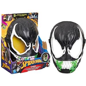 SPIDER-MAN Marvel Venom Glow-in-the-Dark Mask with 10+ Sounds & Phrases, Interactive Roleplay Costume Accessory for Kids, Superhero Cosplay & Dress-Up Toy for Boys & Girls Ages 5+, Christmas Toys SPIDER-MAN Marvel Venom Glow-in-the-Dark Mask with 10+ Sounds & Phrases, Interactive Roleplay Costume Accessory for Kids, Superhero Cosplay & Dress-Up Toy for Boys & Girls Ages 5+, Christmas Toys