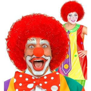 W WIDMANN MILANO Party Fashion Clown Red Wig for Hair Accessory Fancy Dress W WIDMANN MILANO Party Fashion Clown Red Wig for Hair Accessory Fancy Dress