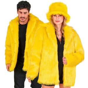 W WIDMANN MILANO Party Fashion kunstpelzjacke Unisex Faux Fur Jacket, neon-Yellow, XXL W WIDMANN MILANO Party Fashion kunstpelzjacke Unisex Faux Fur Jacket, neon-Yellow, XXL