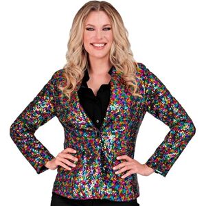 W WIDMANN MILANO Party Fashion Widmann W MILANO Party Fashion Party Fashion Blazer with Sequins for Women Racket Move Jacket Festival Fancy Dress Costumes W WIDMANN MILANO Party Fashion Widmann W MILANO Party Fashion Party Fashion Blazer with Sequins for Women Racket Move Jacket Festival Fancy Dress Costumes