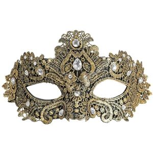 W WIDMANN MILANO Party Fashion Venetian Mask for Women, Eye Mask with Rhinestones, Carnival and Masquerade Ball W WIDMANN MILANO Party Fashion Venetian Mask for Women, Eye Mask with Rhinestones, Carnival and Masquerade Ball