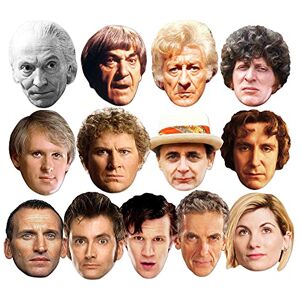 STAR CUTOUTS SMP427 Thirteen Doctors 13 Pieces Amazin CardboardMask Pack Birthdays, Fans, Decorations, Collectors, Solid, Multicolour, 15 x 5 x 15 cm STAR CUTOUTS SMP427 Thirteen Doctors 13 Pieces Amazin CardboardMask Pack Birthdays, Fans, Decorations, Collectors, Solid, Multicolour, 15 x 5 x 15 cm