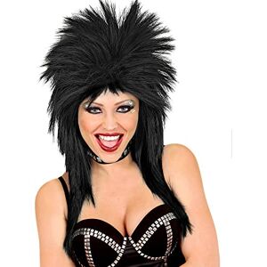 W WIDMANN MILANO Party Fashion Widmann 01842 ? Rock Star Wig Black W WIDMANN MILANO Party Fashion Widmann 01842 ? Rock Star Wig Black