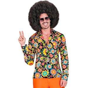 W WIDMANN MILANO Party Fashion Widmann 10456 Power 60s shirt, Colorful Flowers, XXL W WIDMANN MILANO Party Fashion Widmann 10456 Power 60s shirt, Colorful Flowers, XXL