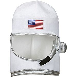 W WIDMANN MILANO Party Fashion Astronaut Helmet with Fake Microphone for Adult Unisex, Space, Americans, Carnival, Theme Parties, White W WIDMANN MILANO Party Fashion Astronaut Helmet with Fake Microphone for Adult Unisex, Space, Americans, Carnival, Theme Parties, White