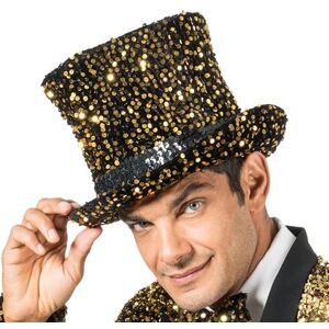 Chaks Top Hat Sequin Hat Adult Headwear Showman New Year's Eve Costume Carnival Accessory Chaks Top Hat Sequin Hat Adult Headwear Showman New Year's Eve Costume Carnival Accessory