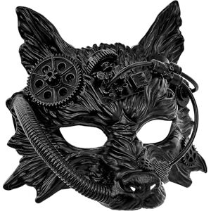 W WIDMANN MILANO Party Fashion Adult Steampunk Mask Wolf Skull Fancy Dress Halloween Accessory W WIDMANN MILANO Party Fashion Adult Steampunk Mask Wolf Skull Fancy Dress Halloween Accessory