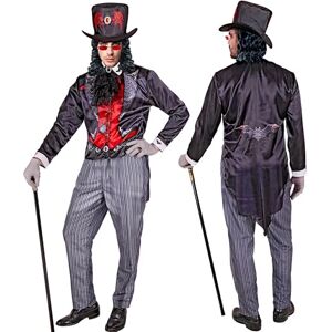 W WIDMANN MILANO Party Fashion 46664 Kostüm Vampire Costume, Multicoloured, XL W WIDMANN MILANO Party Fashion 46664 Kostüm Vampire Costume, Multicoloured, XL