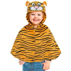 W WIDMANN MILANO Party Fashion 16202 Poncho, Tiger Orange, 98 cm / 1-2 Jahre W WIDMANN MILANO Party Fashion 16202 Poncho, Tiger Orange, 98 cm / 1-2 Jahre