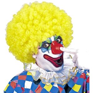 W WIDMANN MILANO Party Fashion WIDMANN 60046 Unisex Adult Clown Wig, Circus, Clown, Carnival, Theme Parties, One Size, Yellow Color W WIDMANN MILANO Party Fashion WIDMANN 60046 Unisex Adult Clown Wig, Circus, Clown, Carnival, Theme Parties, One Size, Yellow Color