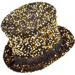 W WIDMANN MILANO Party Fashion Top Hat for Adults, Costume Accessory Hat for Carnival and Show Performance W WIDMANN MILANO Party Fashion Top Hat for Adults, Costume Accessory Hat for Carnival and Show Performance