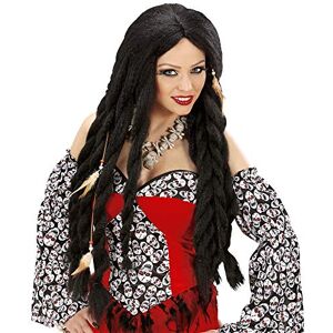 Widmann Black Rasta Wig - Voodoo Style Widmann Black Rasta Wig - Voodoo Style
