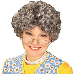 Rubies Forum Novelties Unisex Afro Wig/Assorted Color Clown Wigs, Gray, One Size Rubies Forum Novelties Unisex Afro Wig/Assorted Color Clown Wigs, Gray, One Size