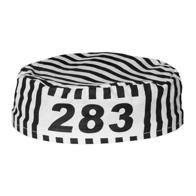Boland 93900 Catcher Cap Black and White Party Hat with Number 283 Print, Perfect for Costumes, Hen Parties, and Theme Events Boland 93900 Catcher Cap Black and White Party Hat with Number 283 Print, Perfect for Costumes, Hen Parties, and Theme Events