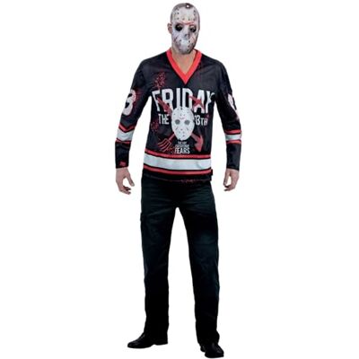 Smiffys Jason Hockey Costume - Friday the 13th Horror Smiffys Jason Hockey Costume - Friday the 13th Horror