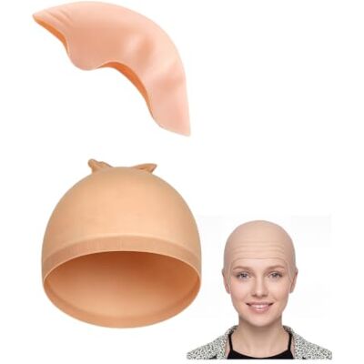 Oberlyn Bald Cap Adult,Latex Bald Head Wig Caps Halloween Fancy Dress Accessories Oberlyn Bald Cap Adult,Latex Bald Head Wig Caps Halloween Fancy Dress Accessories