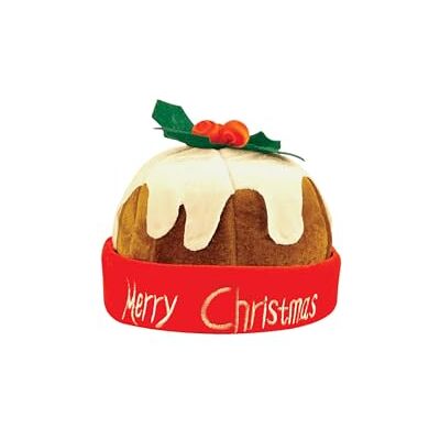 jokeshop Christmas Party Hats Novelty Selection Xmas Santa Elf Reindeer Festive Fancy Dress Adult Hat (Pudding Hat) jokeshop Christmas Party Hats Novelty Selection Xmas Santa Elf Reindeer Festive Fancy Dress Adult Hat (Pudding Hat)